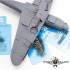 Airbrush Stencil Set #3 (3pcs, each 60mm x 40mm)