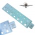 Scribing and Spray Masking Airbrush Stencil Set E (5pcs)