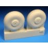 1/72 Lancaster Main Wheels (Smooth Tyres Version) for Airfix/Revell/Hasegawa/other kits