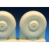 1/72 Lancaster Main Wheels (Block Tread Version) for Airfix/Revell/Hasegawa/other kits