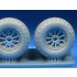 1/48 P-51 Mustang Diamond Tread Mainwheels