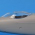 1/48 Douglas A-3 Skywarrior Version Corrected Canopy Early for Trumpeter kits