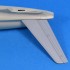 1/48 North American FJ-2 Fury Corrected Tail Surfaces for Kitty Hawk kits