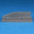 1/48 McDonnell Douglas F-4B/C Phantom Early Plain Fin Cap for Tamiya F-4 kits