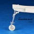 1/48 FJ-2/3 Fury Nose Gear Extended Struts for Kitty Hawk kit
