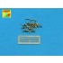 1/16 Photo-Etched Wing Nuts with Turned Bolt (30pcs)