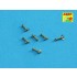 1/16 Photo-Etched Wing Nuts with Turned Bolt (30pcs)