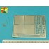 1/16 Tiger I E Tunisia 501 abt Front Mud Flaps for Tamiya kits