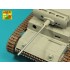 1/16 PzKpfw.III Ausf.J Late/L/M Gun Barrel 50mm KwK 39 L/60 for Das Werk/Heller kits