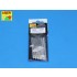 1/200 Bismarck Barrels (380mm x8, 150mm x12, 105mm x16, 37mm x16, 20mm x22) for Trumpeter