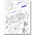 Detail-up Set for 1/35 French Battle Tank B1 bis w/Narrow Fenders for Tamiya kit