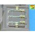 1/35 Clasps for Russian Modern Tanks (T-64, T-72, T-80, T-90, etc.)