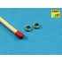 1/35 Feifel Air Cleaners Tubes for Early Tiger I Ausf.E SdKfz.181 for Dragon/RFM/Tamiya