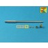 1/35 German 8.8cm KwK 43 L/71 Gun Barrel for Tiger B Henschel-Turm for Takom kit