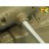 1/35 US T26E3 M26 Pershing 90mm M3 Barrel w/Muzzle Brake for Tamiya kits
