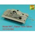 1/35 M47 Patton 90mm M-36 Barrel Cyrindrical Muzzle Brake for Takom/Italeri kits