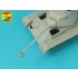 1/35 M47/M48A3 Patton 90mm M36 Gun Barrel w/T-Shaped Muzzle Brake for Takom/Tamiya/Dragon