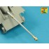 1/35 German Jagdpanther Ausf G1 Late & G2 8.8cm Pak 43/3 L/71 Gun Barrel for Takom Model