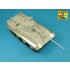 1/35 German E-50/Panther II 88mm Kwk 43 L/71 Barrel Set for Trumpeter/Amusing Hobby kits