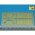 1/48 Photo-Etched Rear Small Fuel Tanks for Russian Tank T-34/76 kit