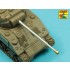 1/48 British Sherman VC Firefly Tank Gun Barrel for Tamiya kits