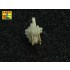 1/700 German War Ships 20mm L/65 C/38 Gun Barrels Set (18pcs)