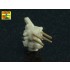 1/700 German War Ships 20mm L/65 C/38 Gun Barrels Set (18pcs)