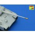 1/72 Metal Barrels for German Tank MG34 Machine Guns (5pcs)
