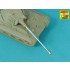 1/72 King Tiger Porsche Late/Series Early and Jagdpanther Mid 88mm Gun Barrel