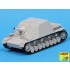 1/72 German 15cm StuH 43 Barrel set for Stu.Pz.IV BRUMBAR (Early version)