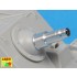 1/72 German 15cm StuH 43 Barrel set for Stu.Pz.IV BRUMBAR (Early version)