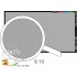 Photo-etched Net 1.0mm x 1.0mm (Net Dimension without frame: 75mm x 42mm)