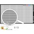 Photo-etched Net 1.2mm x 0.7mm (Net Dimension without frame: 75mm x 42mm)