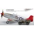1/72 North American P-51C Mustang "Red Tails" w/Ground Vehicle