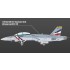 1/72 USN Boeing F/A-18F Super Hornet VFA-2 Bounty Hunters