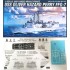 1/350 USS Oliver Hazard Perry FFG-7 (Australian Adelaide-class Frigate Decals Included)