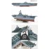 1/700 US Navy Essex CV-9 Aircraft Carrier