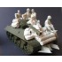 1/35 M10 Tank Destroyer Crew and Riders (6 figures w/sandbag armour & stowage)