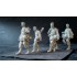 1/35 German Mortar Team Crews Wearing Camo Smocks (5 figures)