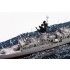 1/700 Knox-class Frigate Detail-up Version (ship kit & sea water texture board)