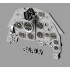1/24 Bf109G Cockpit Upgrade Set for Airfix Bf109G-5/6 #17003