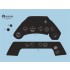 1/24 Focke Wulf Fw 190A Instrument Panel Decals for Airfix kits
