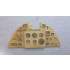 1/24 Hawker Hurricane Mk 1 Instrument Panel PE & Decal for Airfix kits