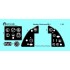 1/24 Hawker Hurricane Mk 1 Instrument Panel PE & Decal for Airfix kits