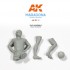 90mm Scale Maradona Resin Figure