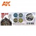 Acrylic Paint 3rd Gen set for Aircraft - WWII IJAAF Aircraft Interior Colours (4x 17ml)