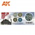 Acrylic Paint 3rd Gen set for Aircraft - WWII IJN Aircraft Interior Colours (4x 17ml)
