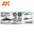 Acrylic Paint 3rd Gen set for Aircraft - US Army Helicopter Colours (4x 17ml)