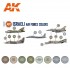 Acrylic Paint 3rd Gen set for Aircraft - Israeli Air Force Colours (8x 17ml)