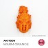 Acrylic Colour for Contrast Painting - Quick Gen #Warm Orange (18ml)